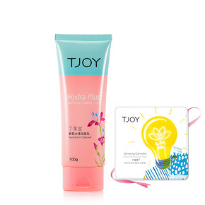 丁家宜 参肌水漾洁面乳 100g+保湿面膜 9.9元包邮(29.9-20券)