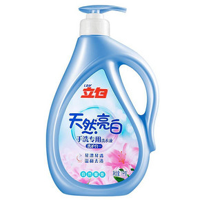 立白 天然亮白手洗专用洗衣液 自然馨香 1kg 8.1元