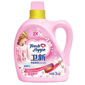 卫新 清怡樱花衣物护理剂 金装 3kg 折18.5元(36.9，买2免1)