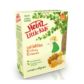Heinz 亨氏 小家伙苹果草莓酸奶谷物棒 1-3岁 90g 11.7元(9.9+1.8)