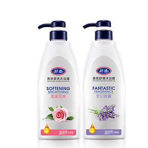好迪 香薰香氛舒缓沐浴露套装 600ml*2瓶 20元包邮(25-5券)