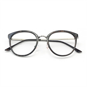 汉代 钛塑&不锈钢光学眼镜架+送1.56非球面树脂镜片 69元包邮