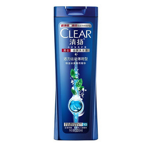 清扬 男士去屑洗发露 活力运动薄荷型 100ml 0.01元