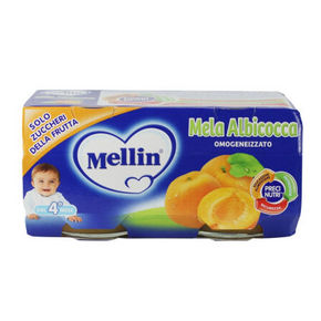 MELLIN 美林 苹果甜杏泥 100g*2瓶 11.7元(9.9+1.8)