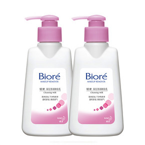 Biore 碧柔 深层净润卸妆乳 150ml*2支 54元包邮(59-5券)