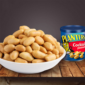 秒杀预告# planters 绅士 盐焗鸡尾花生 22点 1元包邮(限量500件)