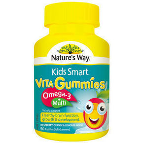 Nature's Way 佳思敏 omega3复合维生素软糖 50粒 22.9元(19.9+3)