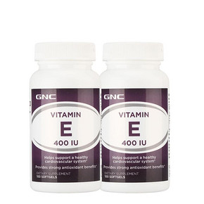 双11预售# GNC 健安喜 维生素e胶囊100粒*2瓶  69元(定金10+尾款64-5券)