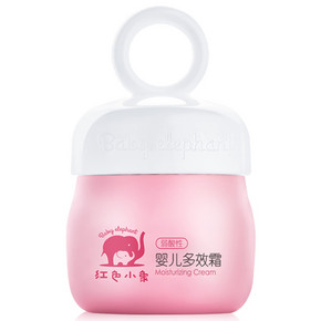 远离苹果脸# 红色小象 补水保湿盈养宝宝面霜 25g 29元包邮(49-20券)