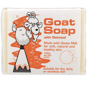 Goat Soap 山羊奶皂  燕麦味 100g 11.7元(9.9+1.8)