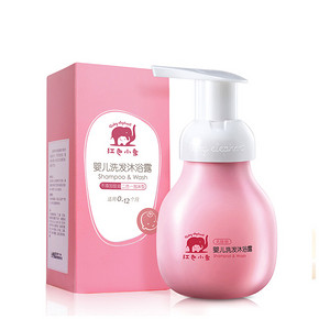红色小象 婴儿无泪配方二合一洗发沐浴露 99ml 19元包邮(29-10券)