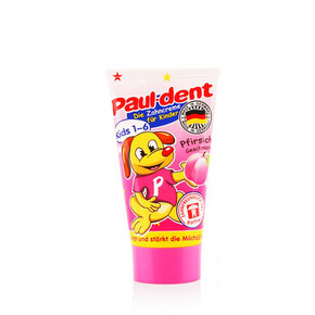 Paul-dent 德国进口儿童防蛀可吞咽牙膏 50g  10.9元包邮(25.9-10券)
