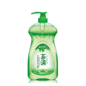 秒杀预告# 蓝月亮 天然茶清洗洁精1kg 14点 1元包邮(限量600件)