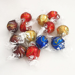 lindt 瑞士进口 莲软心巧克力球 10粒 15元包邮(75-60券)