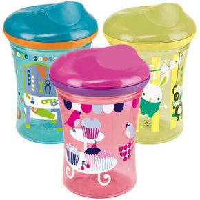 NUK Vario Cup 多色带盖婴儿防漏学饮杯 44.4元(39+5.4)