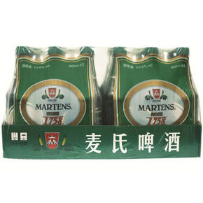 麦氏 1758 10°P 醇厚啤酒 660ml*24瓶 58元