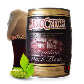 捷克 布鲁杰克Brouczech黑啤酒5L桶 59元
