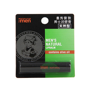 曼秀雷敦 男士唇膏天然型 3.5g 14.9元