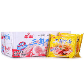 华丰 经典三鲜伊面 78g*24袋 19.9元