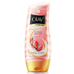 OLAY 玉兰油 玫瑰滋养精油沐浴露 450ml 折19.9元(29.9，99-40)