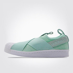 双11预售# adidas 阿迪达斯 三叶草交叉带贝壳头 458元(定金60+尾款408-10券)