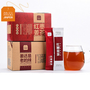 简品100 红糖红枣姜母茶 24.9元包邮(54.9-30券)