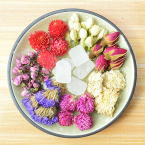 韩记 玫瑰茉莉菊花组合美容养颜茶 20包 14.5元包邮(19.5-5券)