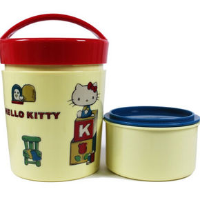 斯凯达 Hello Kitty可爱提桶型两层饭盒 580ml 60元(53+7)