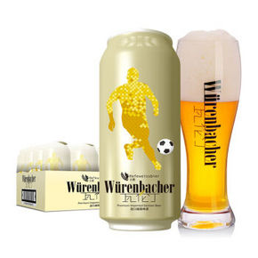 瓦伦丁 小麦啤酒 500ml*24听 99元包邮