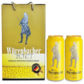 德国进口 瓦伦丁拉格啤酒礼盒 500ml*12听 49元