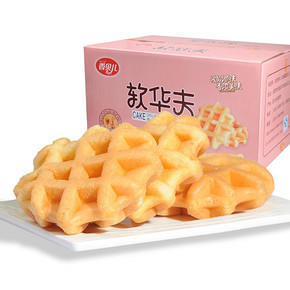 香贝儿 耶米熊Q软华夫饼干 500g  19.8元包邮(29.8-10券)