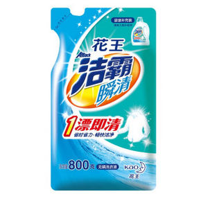 洁霸 ATTACK 瞬清无磷洗衣液补充装 800g 6.9元