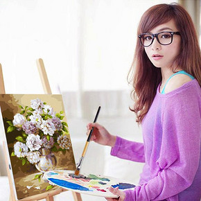 diy油画# 自油自画  数字diy风景装饰填色画 39元(69-30券)