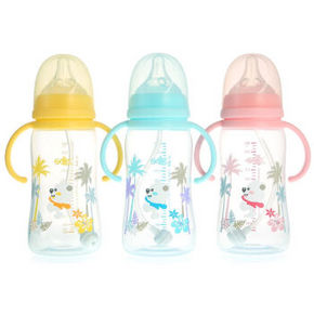 日康 宽口有柄自动奶瓶 360ml 11.1元
