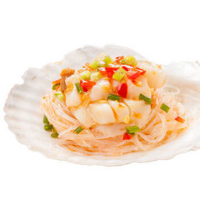 獐子岛 冷冻大连泡椒粉丝扇贝 200g 6只 11.11元