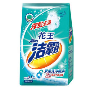 ATTACK 洁霸 深层去渍无磷洗衣粉 2.5kg 折19.8元(39.8,199-100)