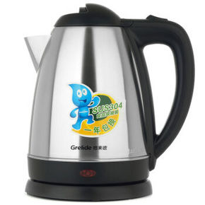 微信端# Grelide 格来德 304不锈钢电水壶 1.8L 39元