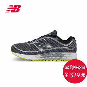 双11提前购物车# New Balance 男子避震轻量跑步鞋 329元包邮