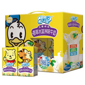 伊利 QQ星儿童成长牛奶 香草冰淇淋味 125ml*16盒 18.4元