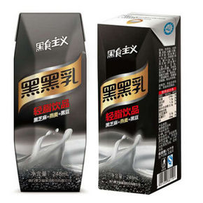 凑单优品# 南方黑芝麻 黑黑乳 248ml 1元(不限购)