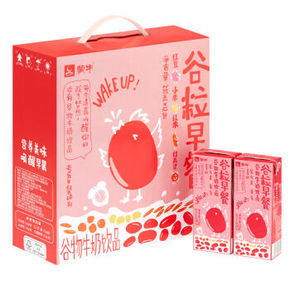 蒙牛 谷粒早餐奶 250ml*12盒 折18元(36，买1送1)