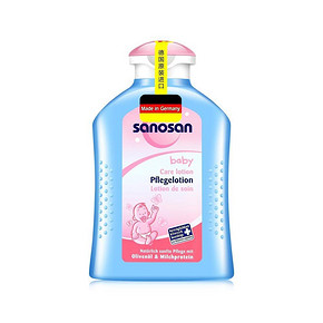 Sanosan 哈罗闪 婴儿柔润护肤乳 200ml 45元