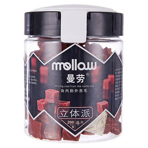 秒杀预告# 波奇网 曼劳牛肉粒 狗狗专食用  200g 18点 1元包邮(限量715件)