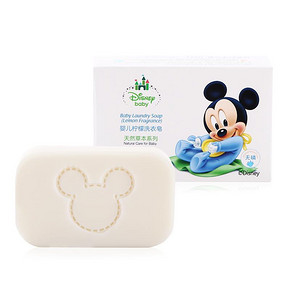 凑单佳品# 迪士尼宝宝 婴儿柠檬洗衣皂 100g 1.1元