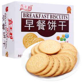 嘉士利 早餐饼干 原味 800g 11.1元