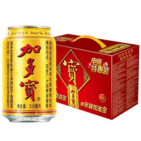 加多宝 金罐凉茶 310ml*15罐 34.9元