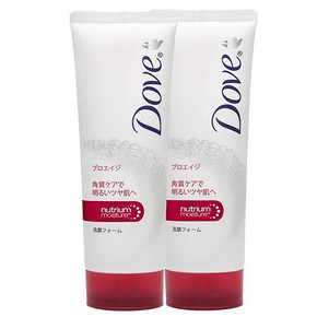 双11提前购物车# Dove 多芬 进口净亮去角质洗面奶 110g*2瓶  40元