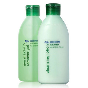 温和不伤肤# Boots 博姿 小黃瓜卸妆组合150ml+150ml  66元包邮