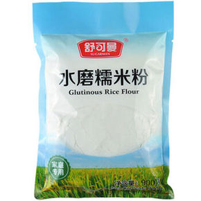 舒可曼 水磨糯米粉 900g*2件 19.9元(买2免1)