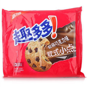 趣多多 软式甜饼 经典巧克力原味饼干 240g 折7.3元(99-50)